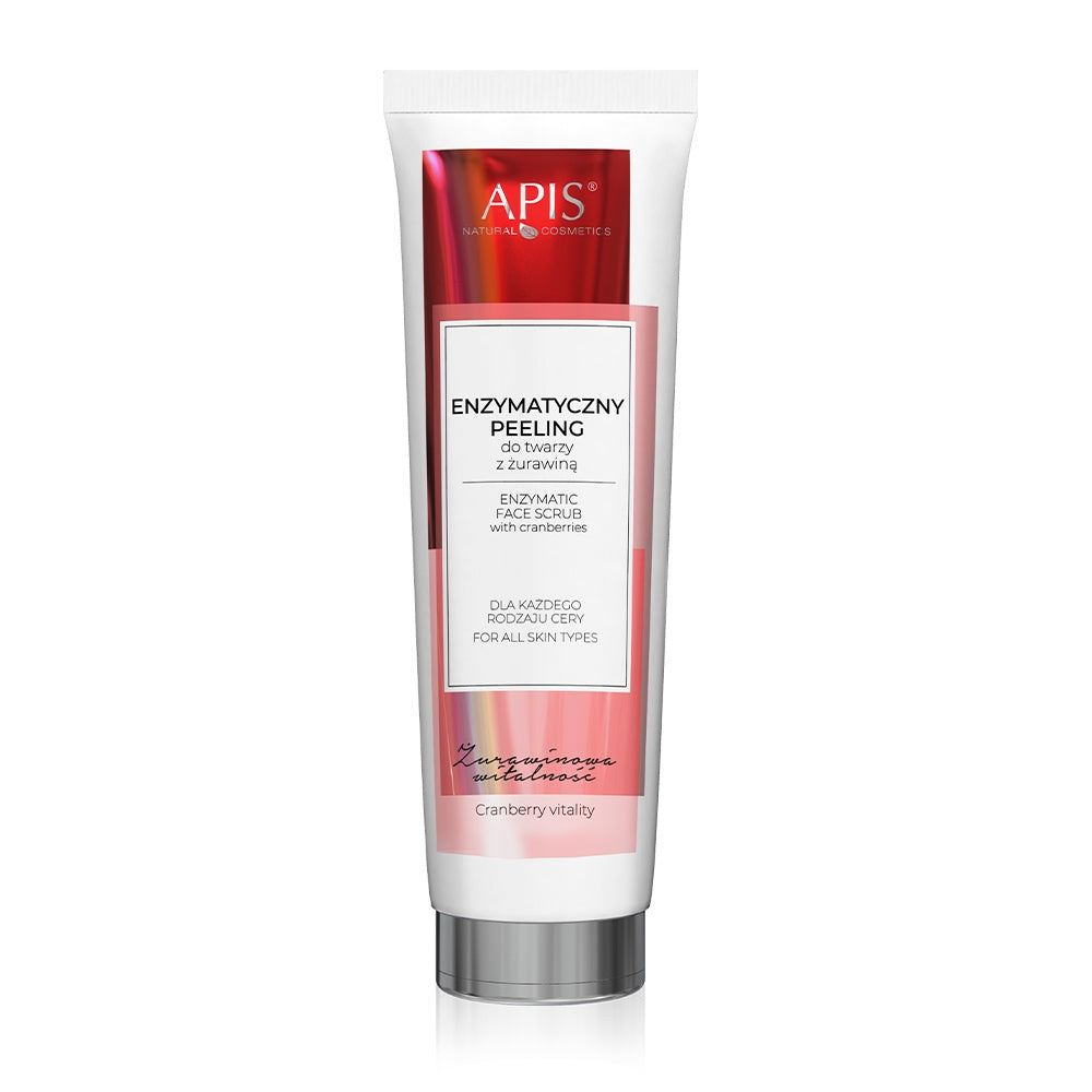 Apis Cranberry Vitality Enzymatic Face Scrub 100ml Apis