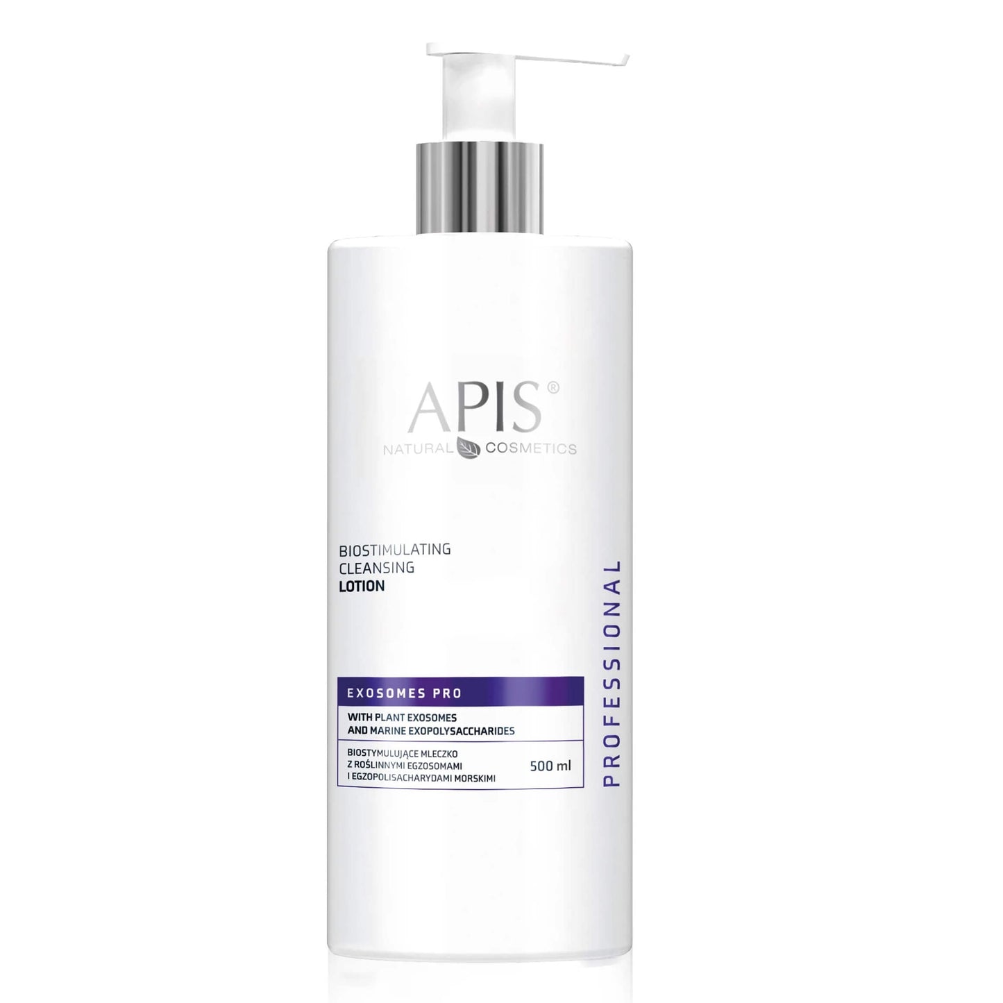 Apis Professional Exosomes Pro Biostimulating Cleansing Lotion With Plant Exosomes & Marine Exopolysaccharides 500ml Apis