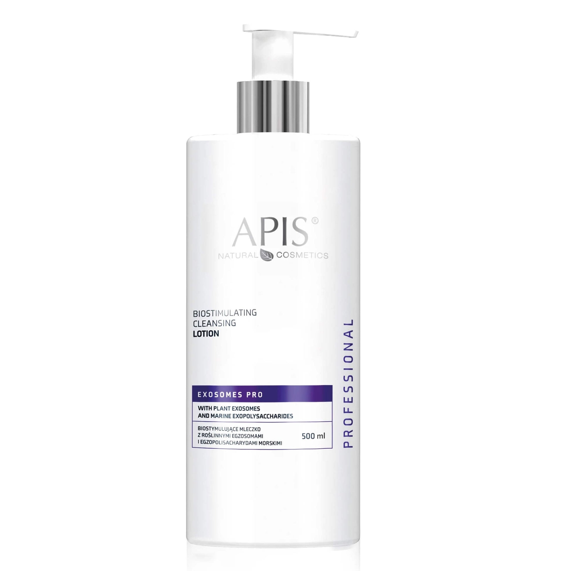 Apis Professional Exosomes Pro Biostimulating Cleansing Lotion With Plant Exosomes & Marine Exopolysaccharides 500ml Apis