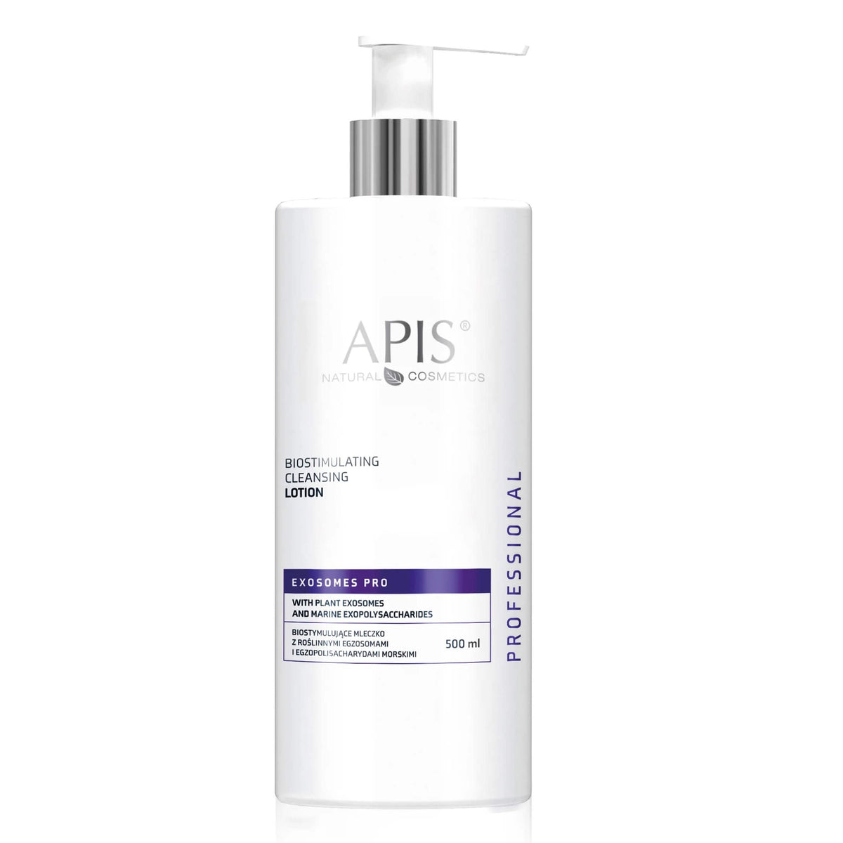 Apis Professional Exosomes Pro Biostimulating Cleansing Lotion With Plant Exosomes & Marine Exopolysaccharides 500ml Apis