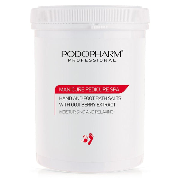 Podopharm Professional Moisturising and Relaxing Hand and Foot Bath Salt with Goji Berry and Extract 1400g Podopharm