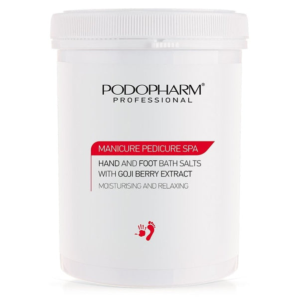 Podopharm Professional Moisturising and Relaxing Hand and Foot Bath Salt with Goji Berry Extract 1400g Podopharm