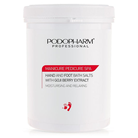 Podopharm Professional Moisturising and Relaxing Hand and Foot Bath Salt with Goji Berry Extract 1400g Podopharm