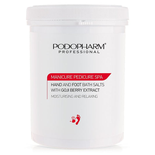 Podopharm Professional Moisturising and Relaxing Hand and Foot Bath Salt with Goji Berry Extract 1400g Podopharm