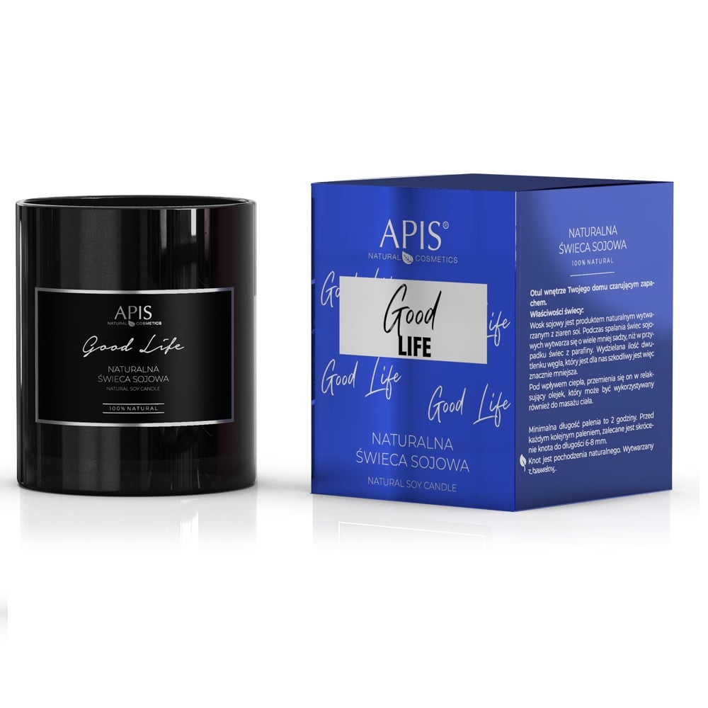 Apis Good Life Natural Soy Candle 220g Apis