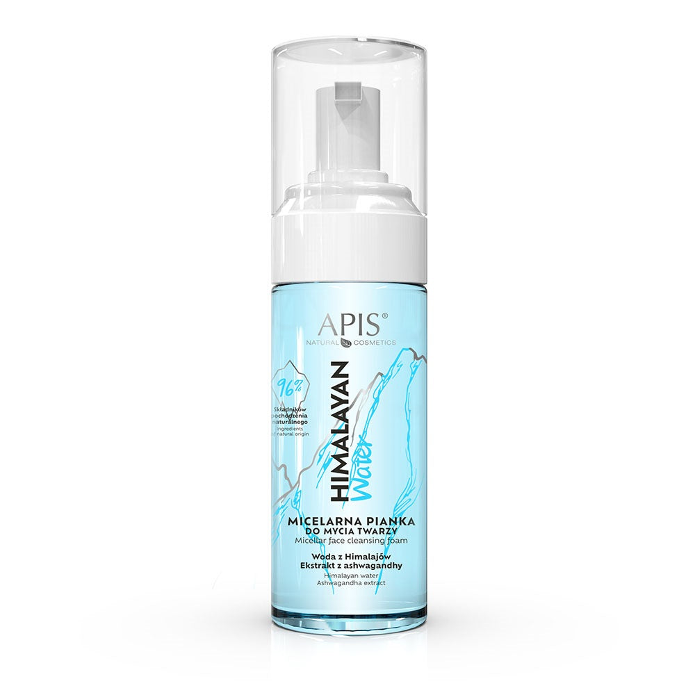 Apis Himalayan Water Micellar Face Cleansing Foam 150ml Apis