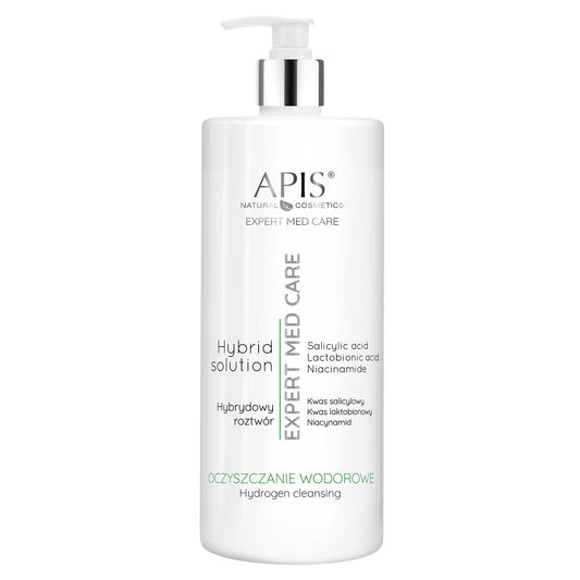 Apis Expert Med Hydrogen Solution with Salicylic Lactobionic Acid and Niacinamide 1000ml Apis
