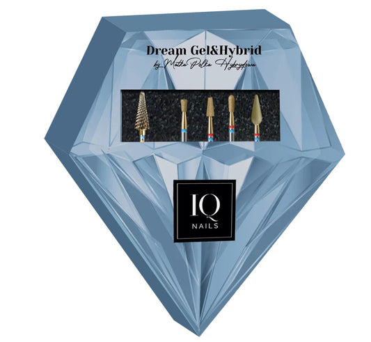 IQ Nails Dream Gel  & Hybrid Manicure Set All in One 5pcs IQ Nails