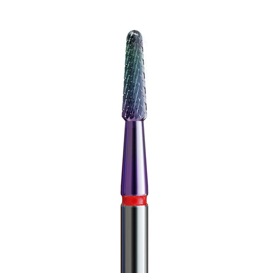 IQ Nails Tungsten Carbide Nail Drill Bit Rounded Cone Fine Crosscut 2.3mm KMN Coating 198XF HP.023 IQ Nails