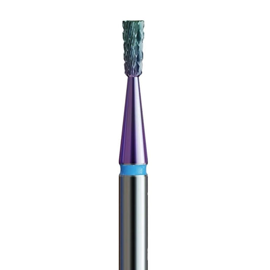 IQ Nails Cuticle 3in1 Tungsten Carbide Nail Drill Bit Flat Top Cone Cross Cut 1.6mm KMN-225X HP.016 IQ Nails