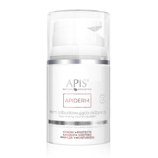 Apis Apiderm Regenerating and Nourishing Day Cream after Chemotherapy and Radiotherapy 50ml Apis