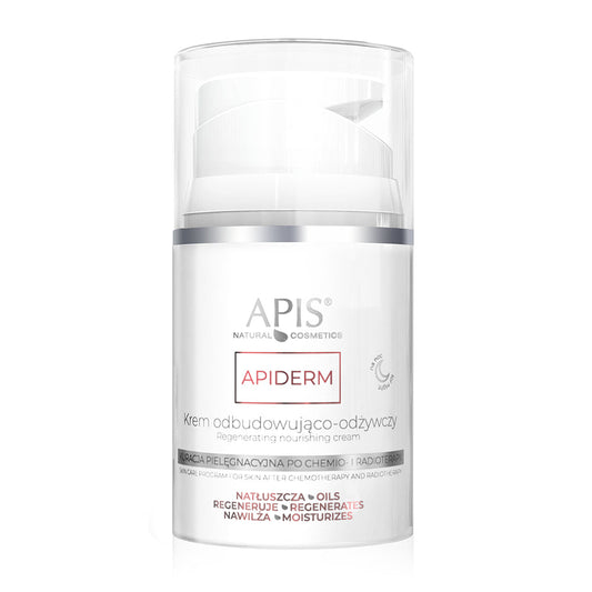 Apis Apiderm Regenerating and Nourishing Night Cream after Chemotherapy and Radiotherapy 50ml Apis