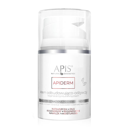 Apis Apiderm Regenerating and Nourishing Night Cream after Chemotherapy and Radiotherapy 50ml Apis