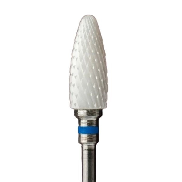 IQ Nails Ceramic Nail Drill Bit Cone Cross Cut 6mm  for Left Handed L-Z274X HP.060 IQ Nails