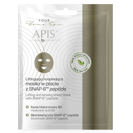 Apis Lifting and Tensing Sheet Mask with SNAP-8 MT Peptide Apis