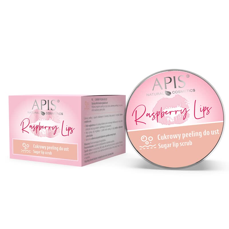 Apis Raspberry Sugar Lip Scrub 10ml Apis