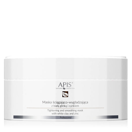 Apis Professional Tightening and Smoothing Mask with White Clay and Zinc 200ml Apis