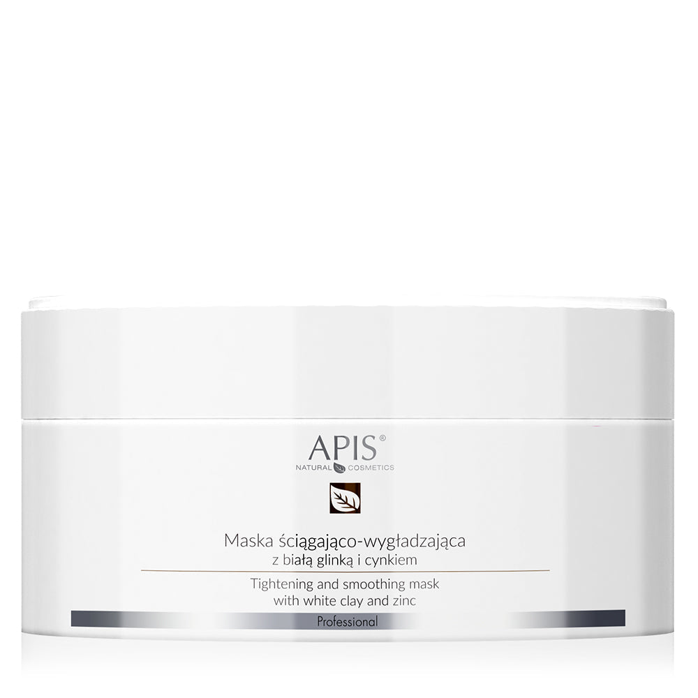 Apis Professional Tightening and Smoothing Mask with White Clay and Zinc 200ml Apis