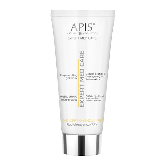 Apis Expert Med Care regenerating Gel Mask with Copper Peptides Arnica extract and Coenzyme Q10 200ml Apis