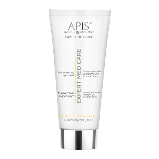 Apis Expert Med Care regenerating Gel Mask with Copper Peptides Arnica extract and Coenzyme Q10 200ml Apis