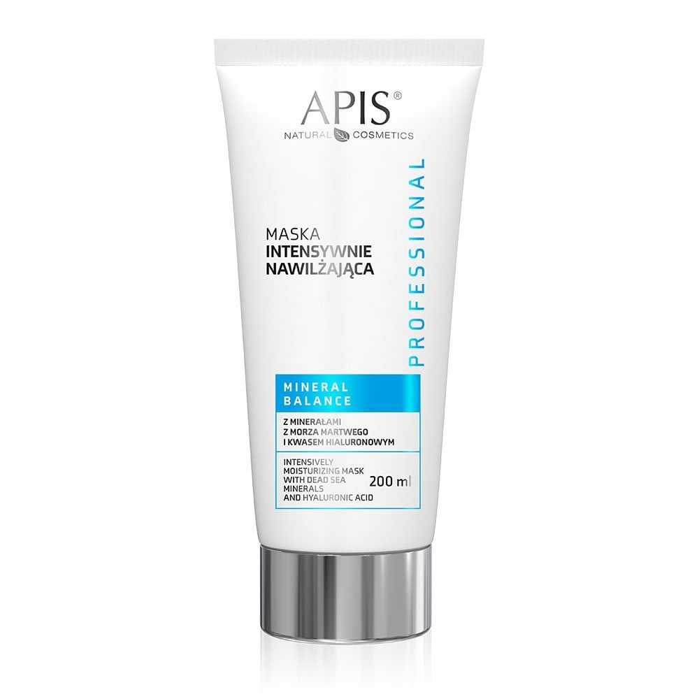 Apis Professional Mineral Balance Intensively Nourishing Mask with Dead Sea Minerals and Hyaluronic Acid 200ml Apis