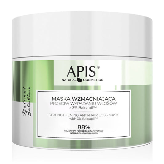 Apis Natural Solution Strengthening Anti Hair Loss Mask 200ml Apis