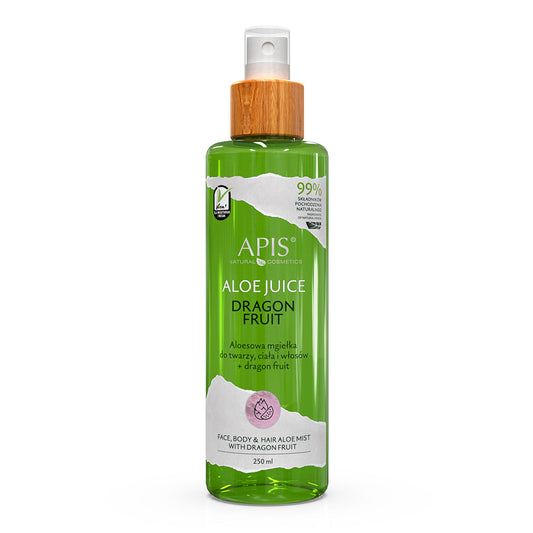 Apis Aloe Juice Dragon Fruit Face Body and Hair Mist 250ml Apis