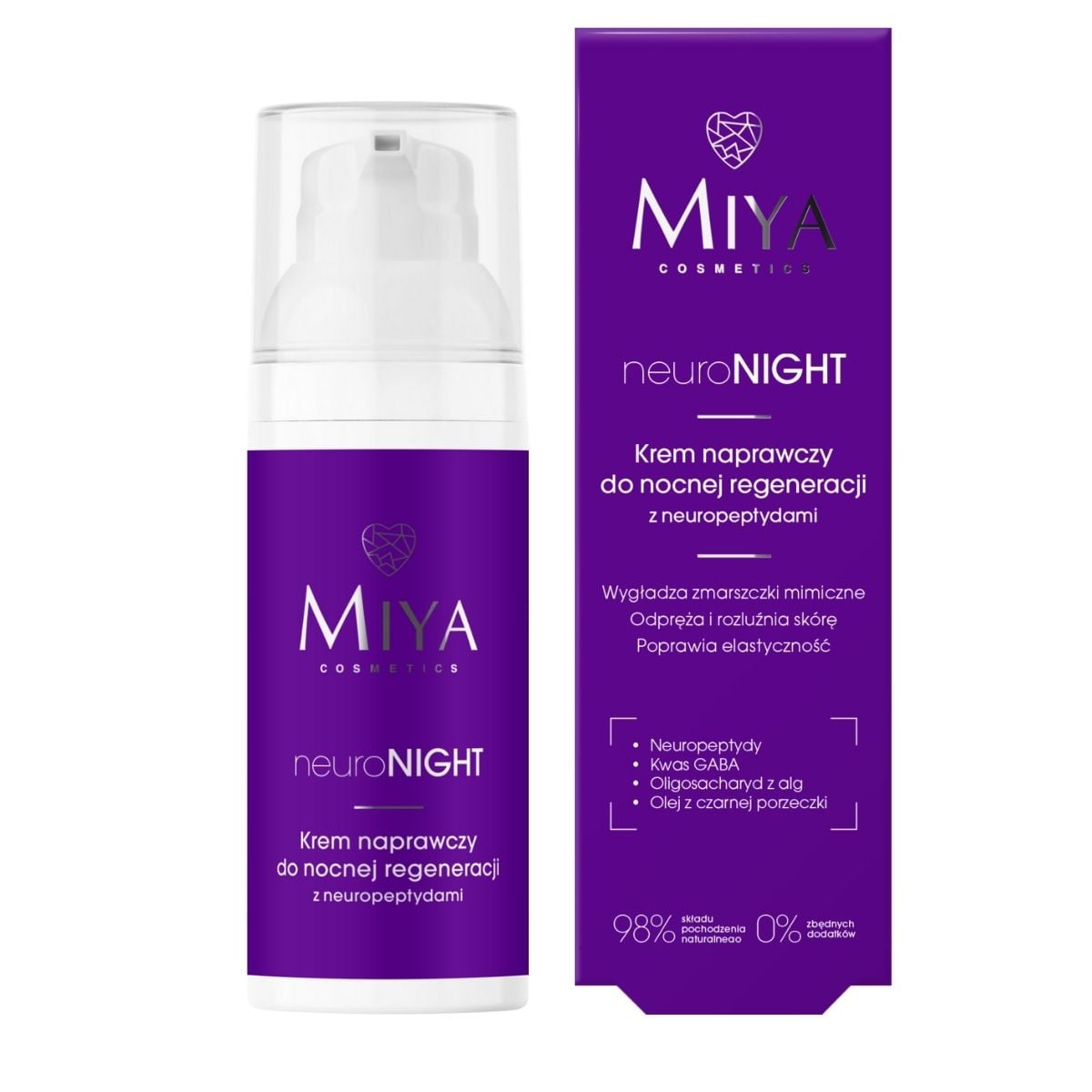 Miya NeuroNIGHT Repair Night Recovery Cream 50ml Miya Cosmetics