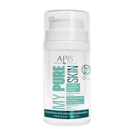 Apis My Pure Skin Hydrogel Cream Against Skin Imperfections 50ml Apis