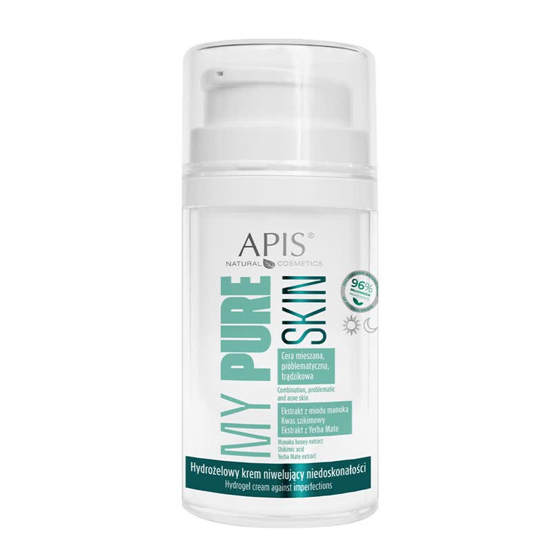 Apis My Pure Skin Hydrogel Cream Against Skin Imperfections 50ml Apis