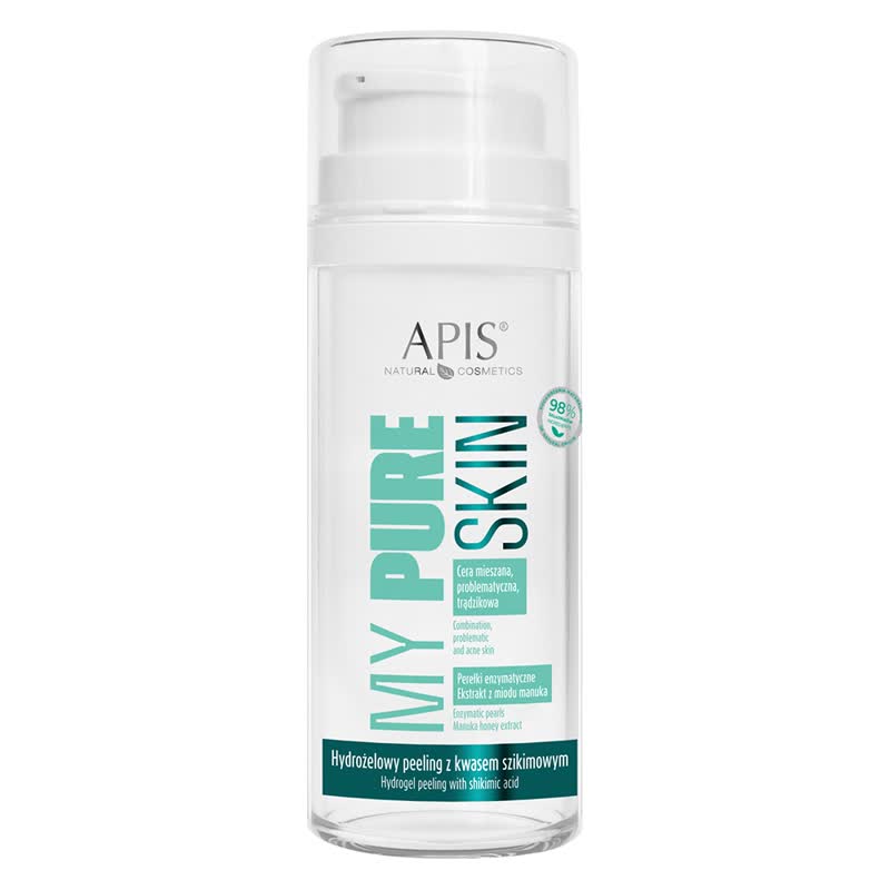 Apis My Pure Skin Hydrogel Peeling with Shikimic Acid 100ml Apis