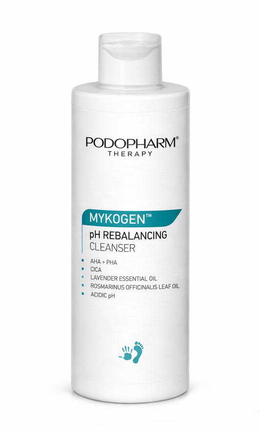 Podopharm Therapy Mykogen pH Balancing  Skin and Nails Cleanser 200ml Podopharm