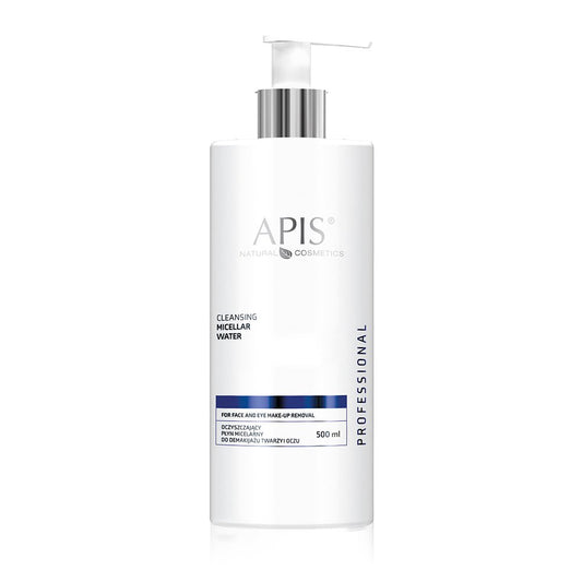 Apis Professional Cleansing Micellar Liquid for Face and Eye Makeup Removal 500ml Apis