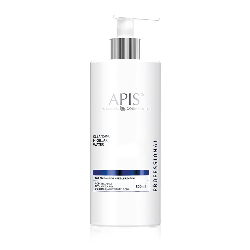 Apis Professional Cleansing Micellar Liquid for Face and Eye Makeup Removal 500ml Apis