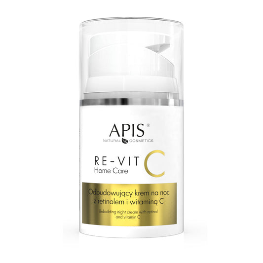Apis Re-Vit C Rebuilding Night Cream with Vitamin C and Retinol 50ml Apis