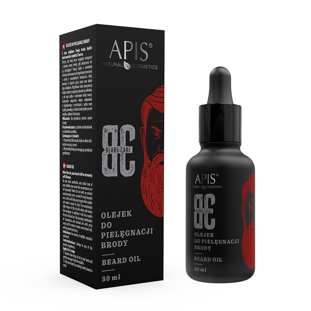 Apis Softening and Nourishing Beard Oil with Natural Oils and Oriental Fragrance 30ml Apis