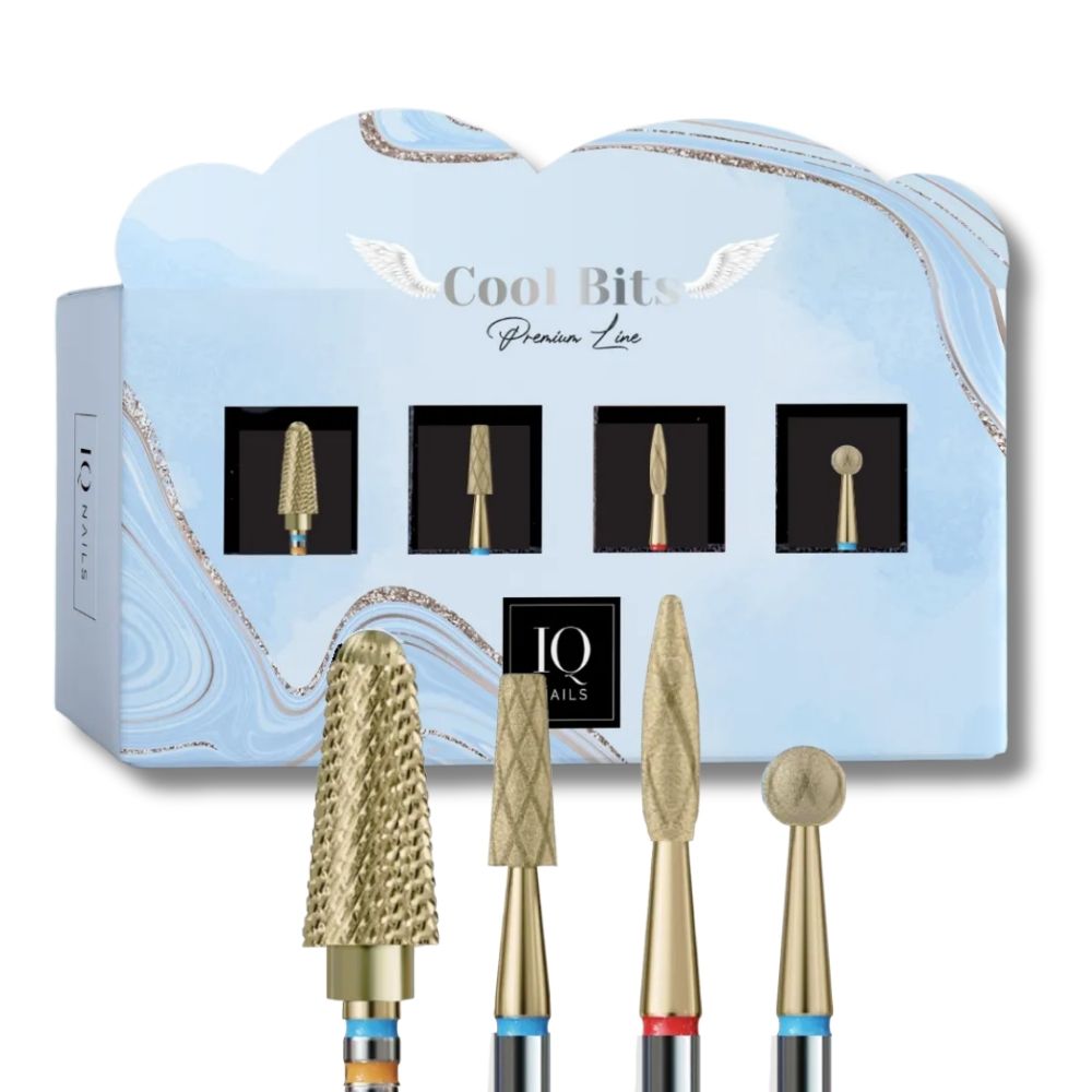 IQ Nails Cool Bits MINI Set 4pcs IQ Nails