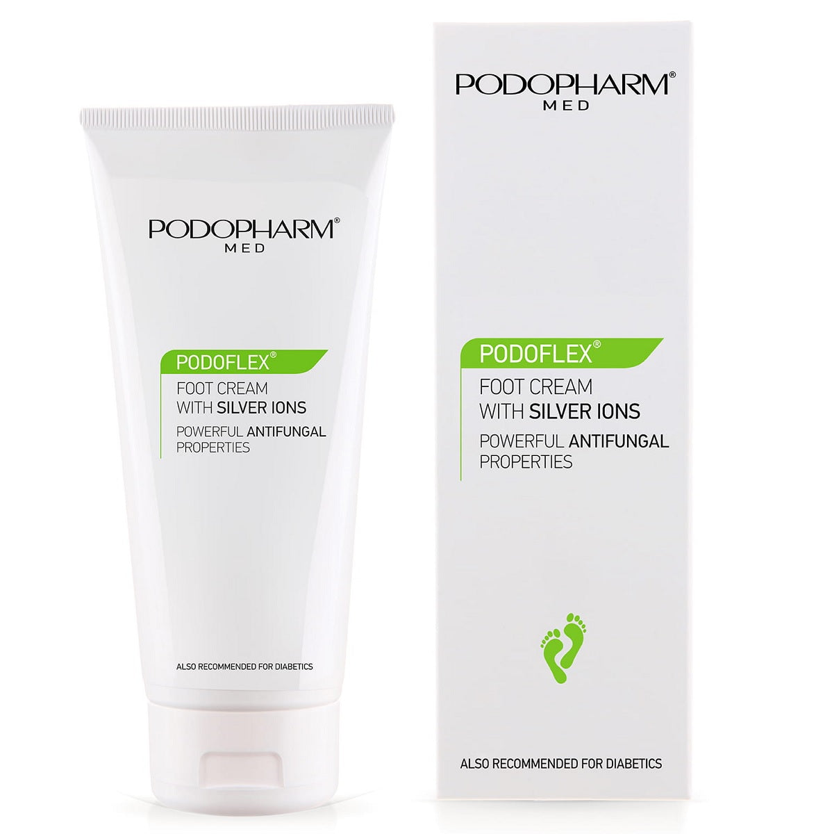 Podopharm Med Podoflex Foot Cream with Silver Ions and 5% Urea 75ml Podopharm
