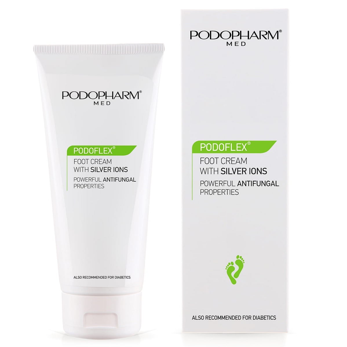 Podopharm Med Podoflex Foot Cream with Silver Ions and 5% Urea 75ml Podopharm
