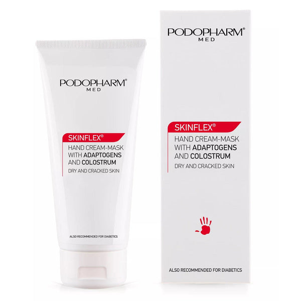 Podopharm Med Skinflex Hand Cream- Mask with Adaptogens and Colostrum for Dry and Cracked Skin 75ml Podopharm