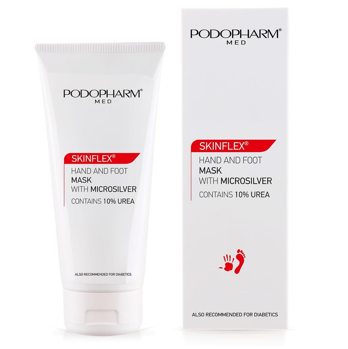 Podopharm Med Skinflex Hand and Foot Mask with Microsilver 75ml Podopharm