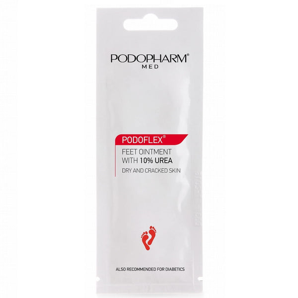 Podopharm Med Podoflex Ointment for Feet with 10% Urea Dry and Cracked Skin 10ml Podopharm