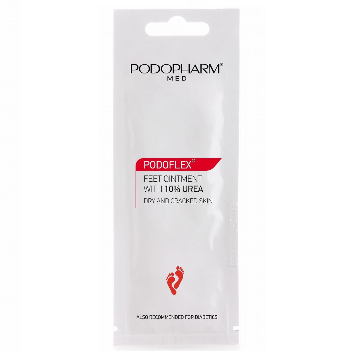 Podopharm Med Podoflex Ointment for Feet with 10% Urea Dry and Cracked Skin 10ml Podopharm