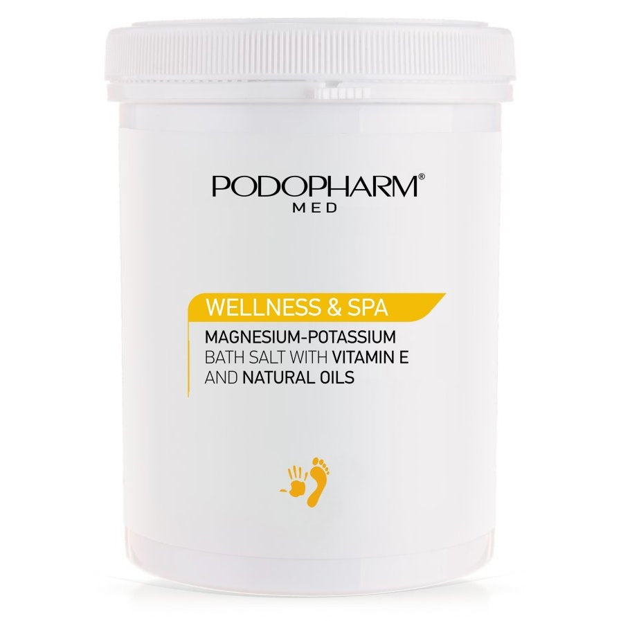 Podopharm Professional Wellness & Spa Magnesium-Potassium Bath Salt with Vitamin E and Natural Oils 1400g Podopharm