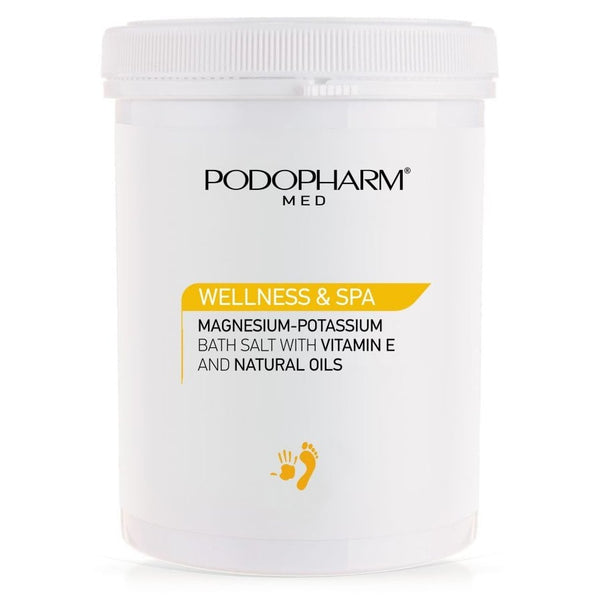 Podopharm Professional Wellness & Spa Magnesium-Potassium Bath Salt with Vitamin E and Natural Oils 1400g Podopharm