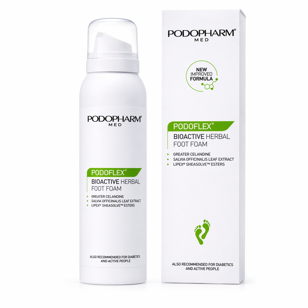 Podopharm Med Podoflex Bioactive Herbal Foot Foam 125ml Podopharm