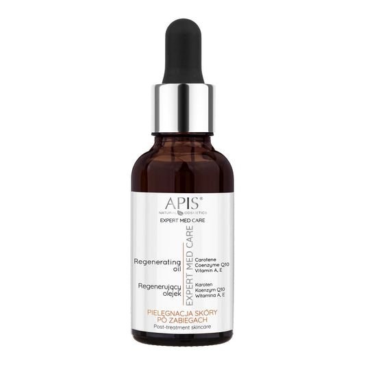 Apis Expert Med Regenerating Face Oil with Vitamins Carotene Coenzyme Q10 After Invasive Treatments 30ml Apis