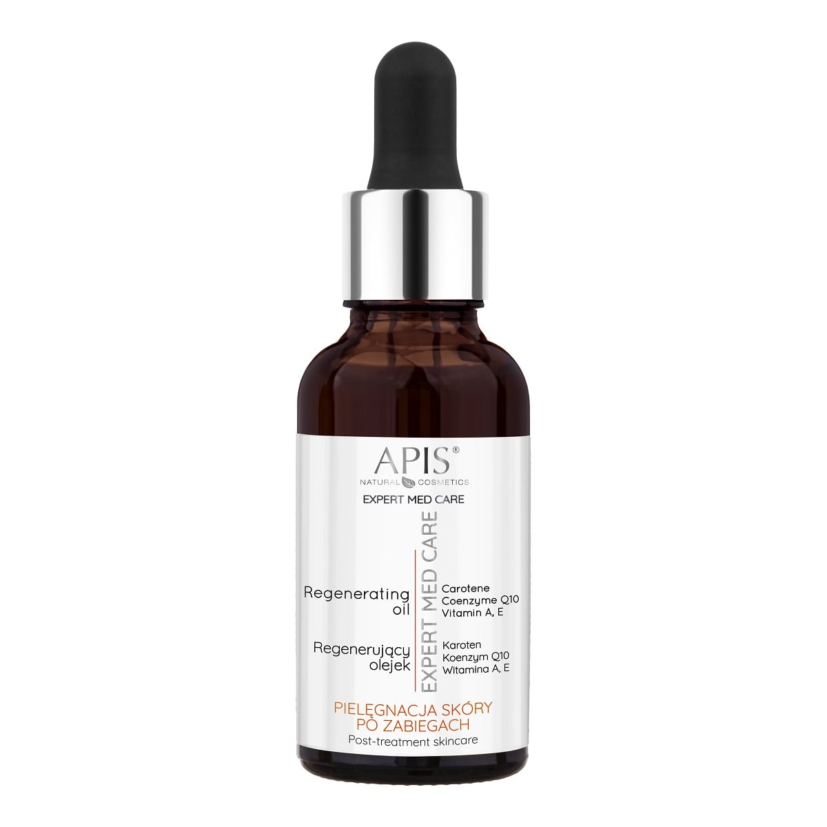 Apis Expert Med Regenerating Face Oil with Vitamins Carotene Coenzyme Q10 After Invasive Treatments 30ml Apis