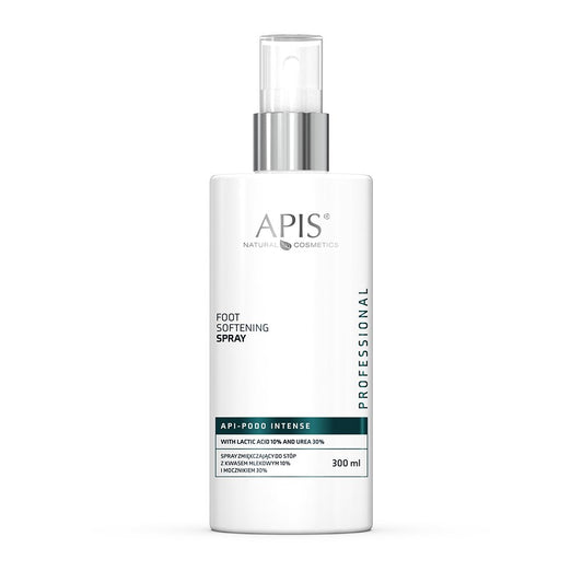 Apis Professional Api-Podo Intense Foot Softening Spray with 10% Lactic Acid and 30% Urea 300ml Apis