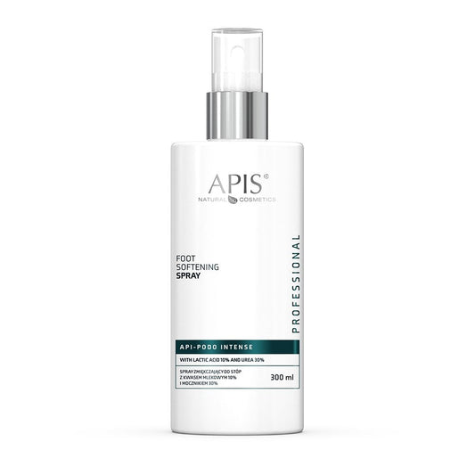 Apis Professional Api-Podo Intense Foot Softening Spray with 10% Lactic Acid and 30% Urea 300ml Apis